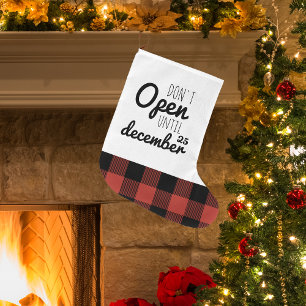 Kerstmis niet geopend Vakantie Grote Kerstsok