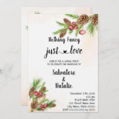 Kerstmis niets Fancy, gewoon liefdesopkomst Kaart (Voorkant / Achterkant)