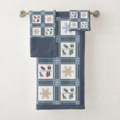 Kerstmis, nieuw jaar, herten bad handdoek (Insitu)