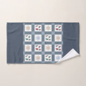 Kerstmis, nieuw jaar, herten bad handdoek (Handdoek)