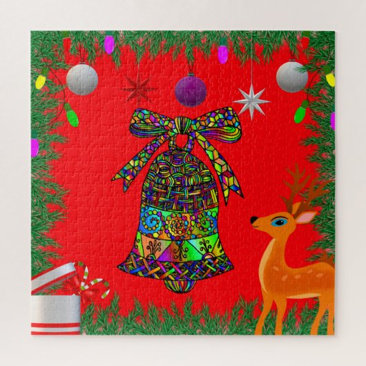 Kerstmis & Nieuwjaar puzzel (Verticaal)