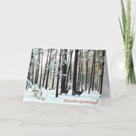 Kerstmis, Nieuwjaar, Vakantie - Deer Feestdagen Kaart