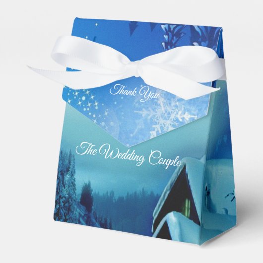 Kerstmis & Nieuwjaar van 2024 Bedankdoosjes (Voorkant Zijde)