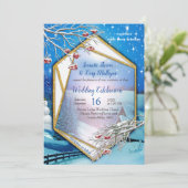 Kerstmis & Nieuwjaar van 2024 Kaart (Staand voorkant)