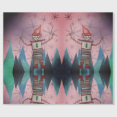 Kerstmis, nieuwjaarspapier cadeaupapier (Vlak)