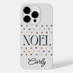 Kerstmis NOEL Boho Case-Mate iPhone 14 Pro Hoesje