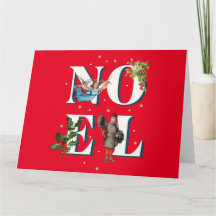 Kerstmis Noel kaart ontwerp
