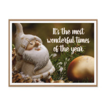 Kerstmis, noordpool, elf vakantiepostkruising