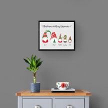 Kerstmis Nordic Gnome Gnk Familie