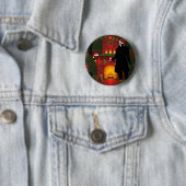kerstmis nosferatu ronde button 5,7 cm (In situ)