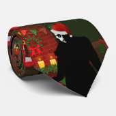 kerstmis nosferatu stropdas (Opgerold)