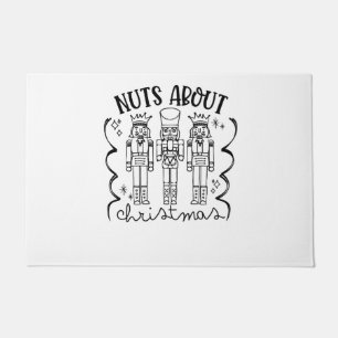 Kerstmis Noten Kerst Notenkraker Funny Deurmat