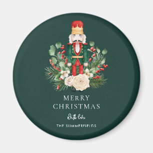 Kerstmis Notenkraker Groene Decoratie Magneet