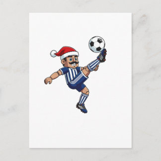 Kerstmis Notenkraker Voetbal 2026 Vakantie Sport Briefkaart