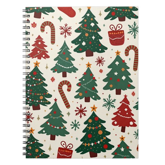 kerstmis notitieboek (Voorkant)