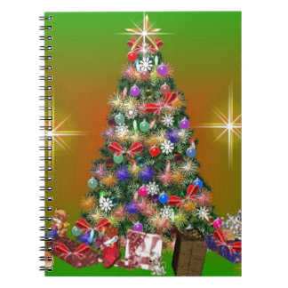kerstmis notitieboek