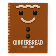 Kerstmis Notitieboek Cover van Peperkoek – Grafiek
