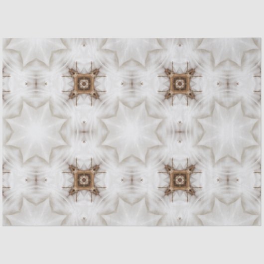  kerstmis nr. 5, met de titel Cappuccino Coffee Tissuepapier (Voorkant)