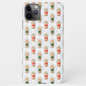 Kerstmis: Ogee Snowflake Patroon iPhone Hoesje (Achterkant)