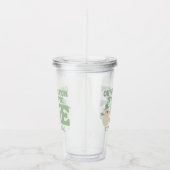 Kerstmis Oh wat leuk eerste verjaardag Acryl Drinkbeker (Rechts)