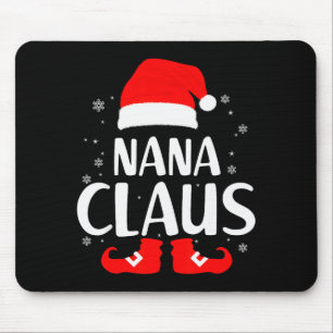 Kerstmis Oma Claus Luipaard Familie Matching Pyjam Muismat