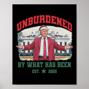 Kerstmis onbezwaard door wat Trump Retro is gewees Poster