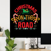 Kerstmis onderweg poster (Thuiskantoor)