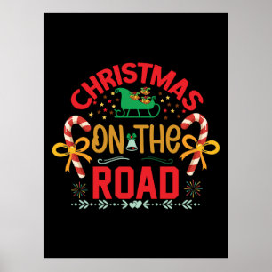 Kerstmis onderweg poster