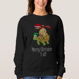 Kerstmis ontwerp cute luiaard en schildpad Kerstmi Trui