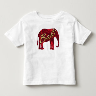 Kerstmis op Bali Batik 1 Elephant Kinder Shirts