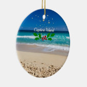Kerstmis op Captiva Island, Florida Ornament (Rechts)