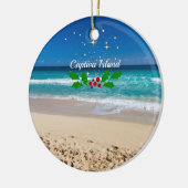 Kerstmis op Captiva Island, Florida Ornament (Links)