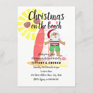 Kerstmis op de wedstrijd voor de kerstman kaart