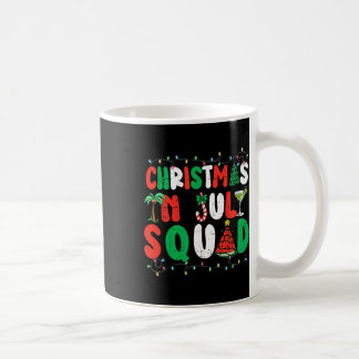 Kerstmis op het juffrouw Squad Funny Summer Xmas M Koffiemok