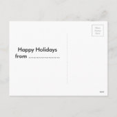 Kerstmis op kerstbal achtergrond feestdagenkaart (Achterkant)