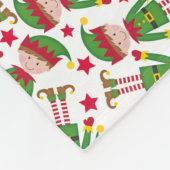 Kerstmis op maat fleece deken (Hoek)