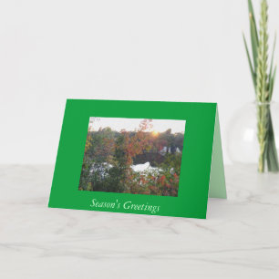 Kerstmis op Mississippi Feestdagen Kaart