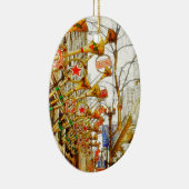 Kerstmis op State Street Keramisch Ornament (Rechts)