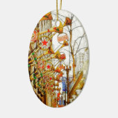 Kerstmis op State Street Keramisch Ornament (Links)