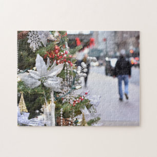 Kerstmis op vijfde plaats New York City NYC Legpuzzel