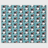 Kerstmis Orca Killer Whale Cadeaupapier (Vlak)