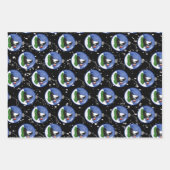 Kerstmis Orca Killer Whale Inpakpapier Vel (Voorkant)