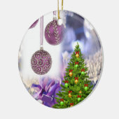 Kerstmis Ornament, kerstboom Keramisch Ornament (Links)