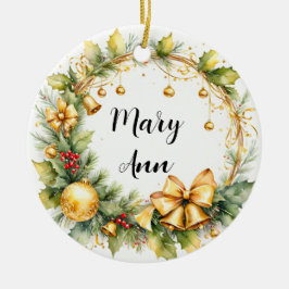 Kerstmis ornament met aangepaste naam