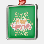 Kerstmis, ornamenten met sneeuwvlok 03 (Links)