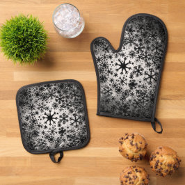 Kerstmis Ovenwant & Pannenlap Set