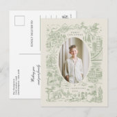 Kerstmis over de hele wereld | vakantieganger briefkaart (Voorkant / Achterkant)