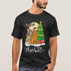 Kerstmis Pajama Cocker Spaniel Tree Xmas Dop T-shirt