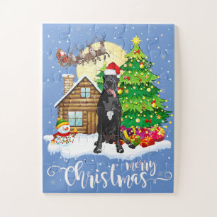 Kerstmis Pajama Great Dane Tree Xmas Dop Dad mam Legpuzzel