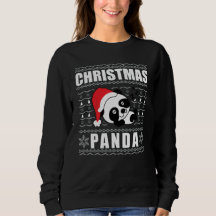 Kerstmis Panda Ugly Xmas Sweater